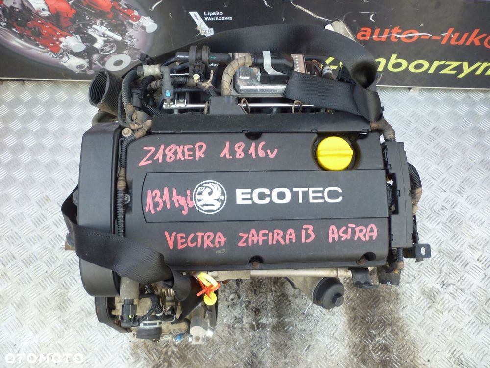SILNIK OPEL VECTRA ASTRA ZAFIRA B 1.8 16V Z18XER 131 TYS - 2