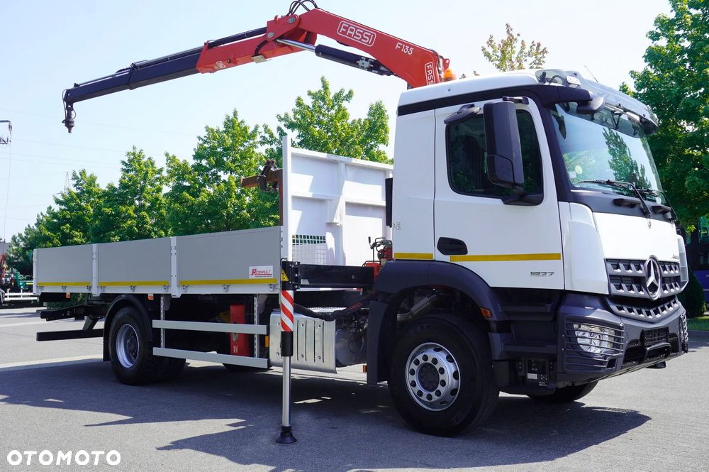Mercedes-Benz Arocs 1827 4x2 / 70 tys km!!! / HDS Fassi F135A.0.22 / pilot / rotator_257692 - 12