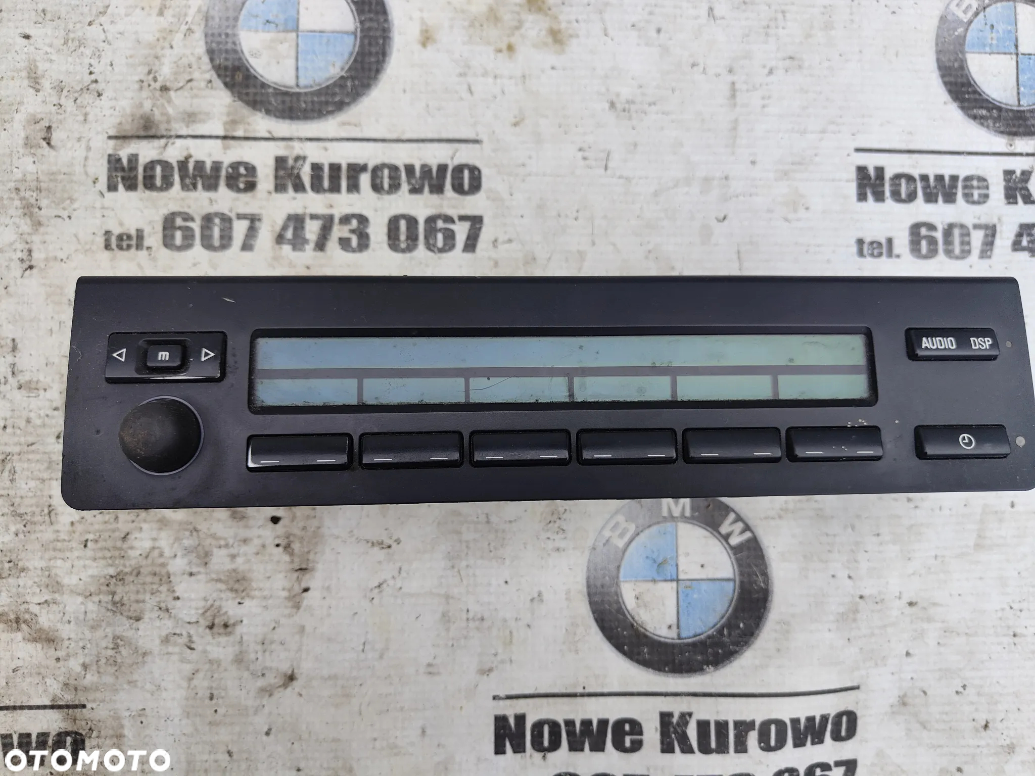 BMW E39 Wyświetlacz radia DSP 6909126 - 2