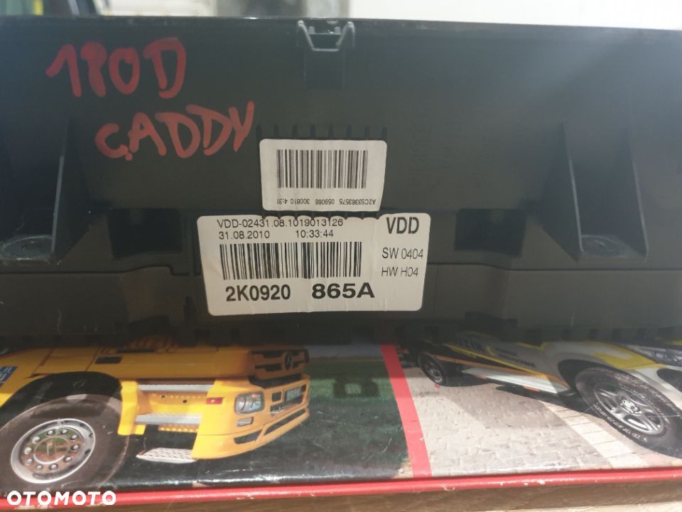 2K0920865A Licznik Volkswagen Caddy - 2
