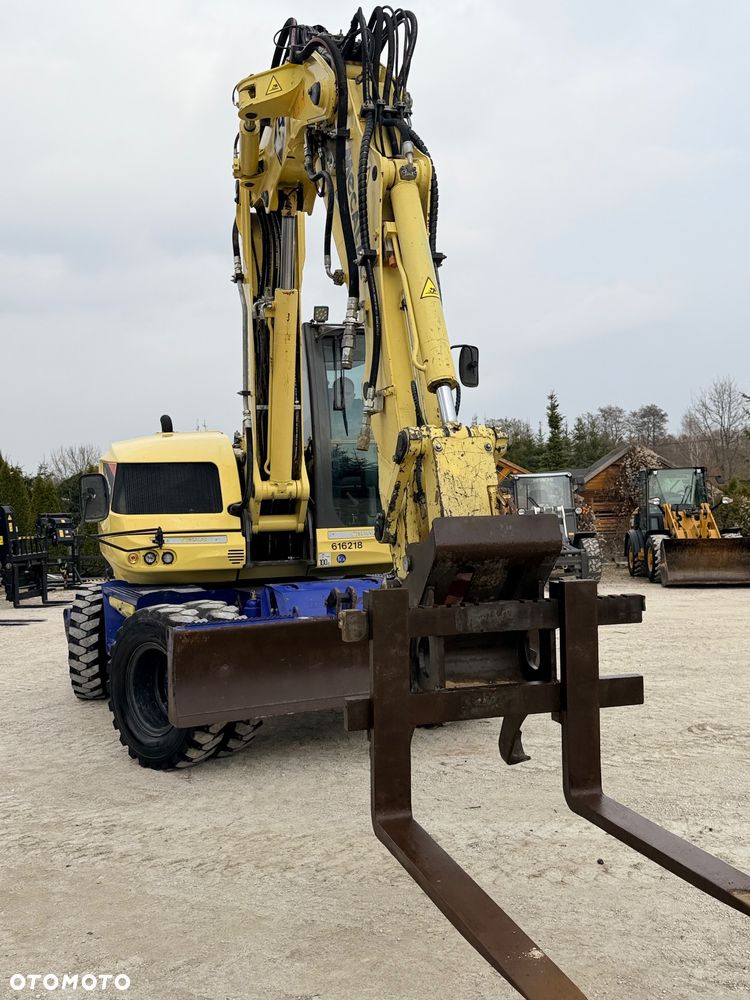 Mecalac Koparka 14 ton MECALAC 15 MWR koparko-ładowarka 3 łyżki widły 1 wł Centr.smarowanie Opony na BLIŹNIAKU 80%Camso ładowarka 714 12MTX 4x4 skrętne KLIMA kabina Premium silnik 146KM DEUTZ szybka 35km/h - 29