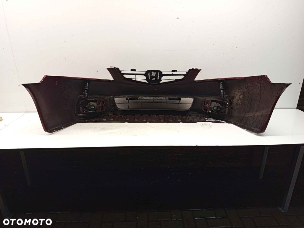 ^ ZDERZAK PRZÓD PRZEDNI HONDA ACCORD 7 VII R522P BORDO BORDOWY SPRYSKIWACZE LAMP XENON HALOGENY - 5