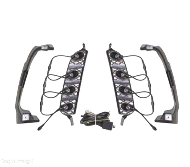 KIT DE LUZ DIURNA PARA HONDA CIVIC 16-20 DRL PÁRA-CHOQUES TYPE R - 2