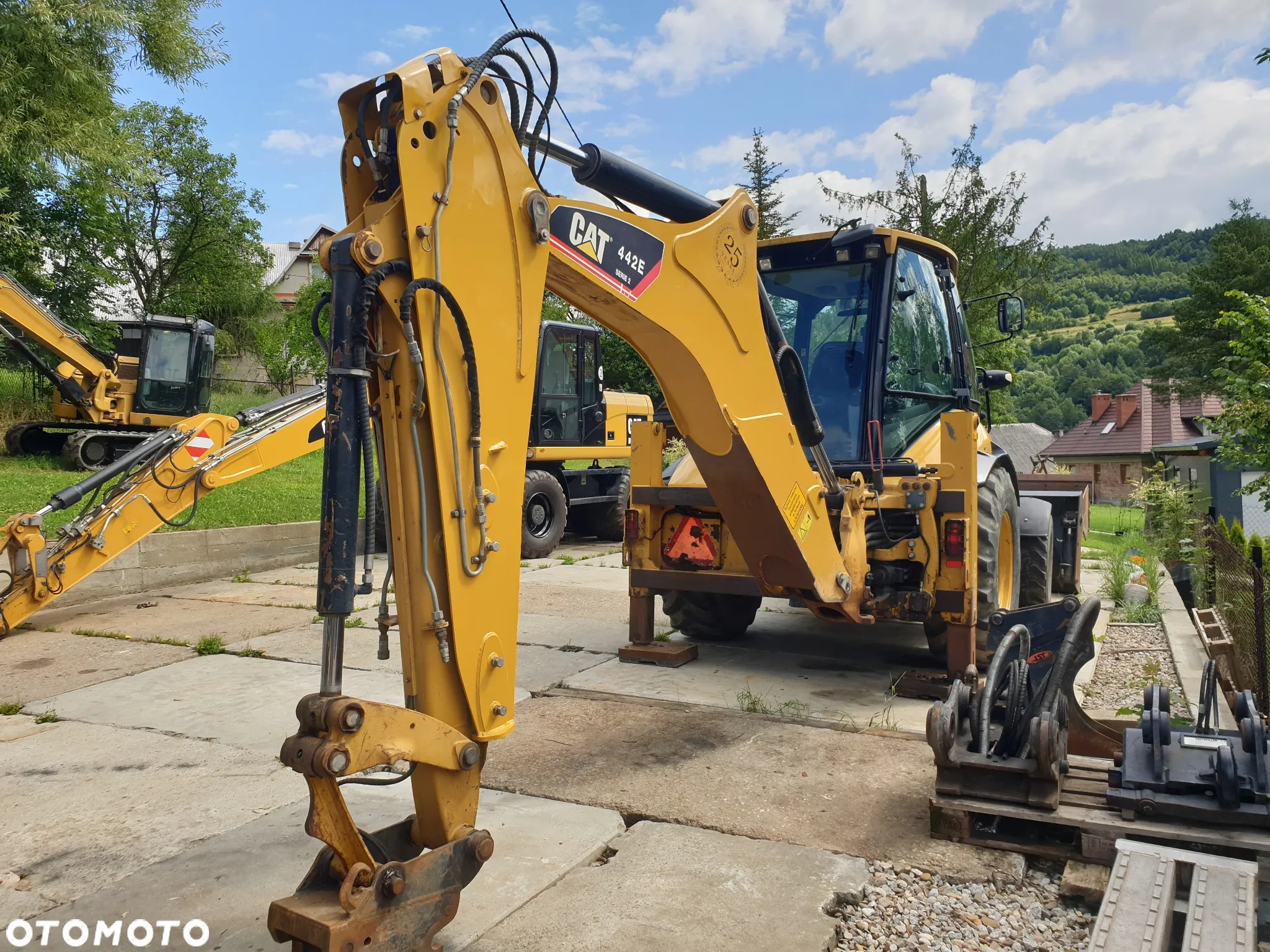Caterpillar 432 CAT 442 PRZEBIEG 4000h Najbogatsza wersja - 6
