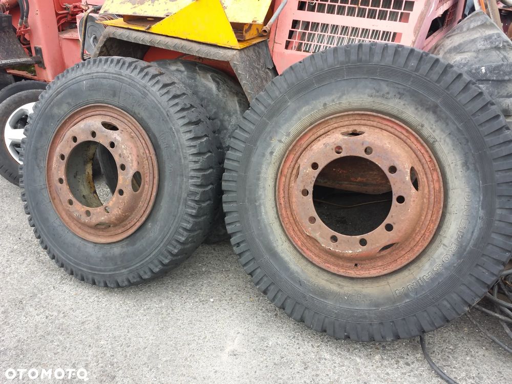 20” - koła r-20 cali - felgi stalowe DĘTKOWE do ciężarówki + opony 12.00 r20 cali , 10.00 - Ciezarowe Betoniarka HDS Dzwig Zwyzka Jelcz , Steyr , Man , Daf , Scania , Volvo itd