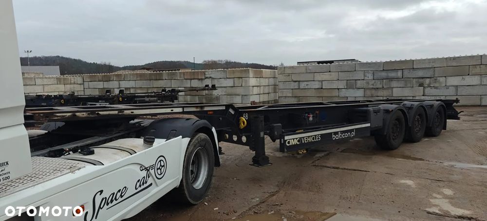 CIMC SX03 naczepa podkontenerowa 40", 45" - 2019r. - 6