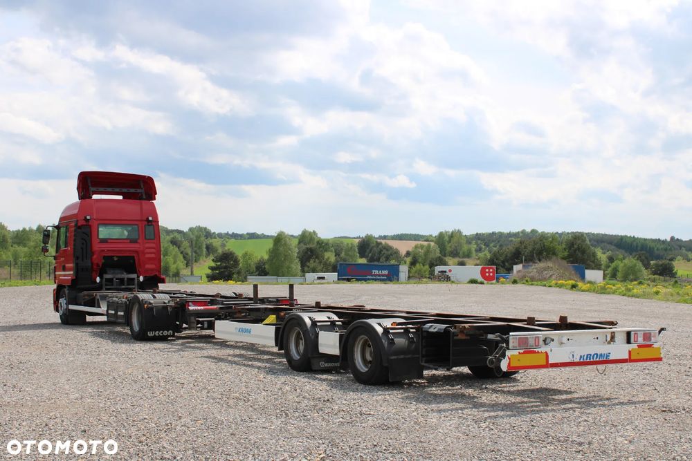 MAN TGM 18.320 BDF Zestaw z przyczepą KRONE TGS TGX TGL Antos Axor Kabina sypialna - 2