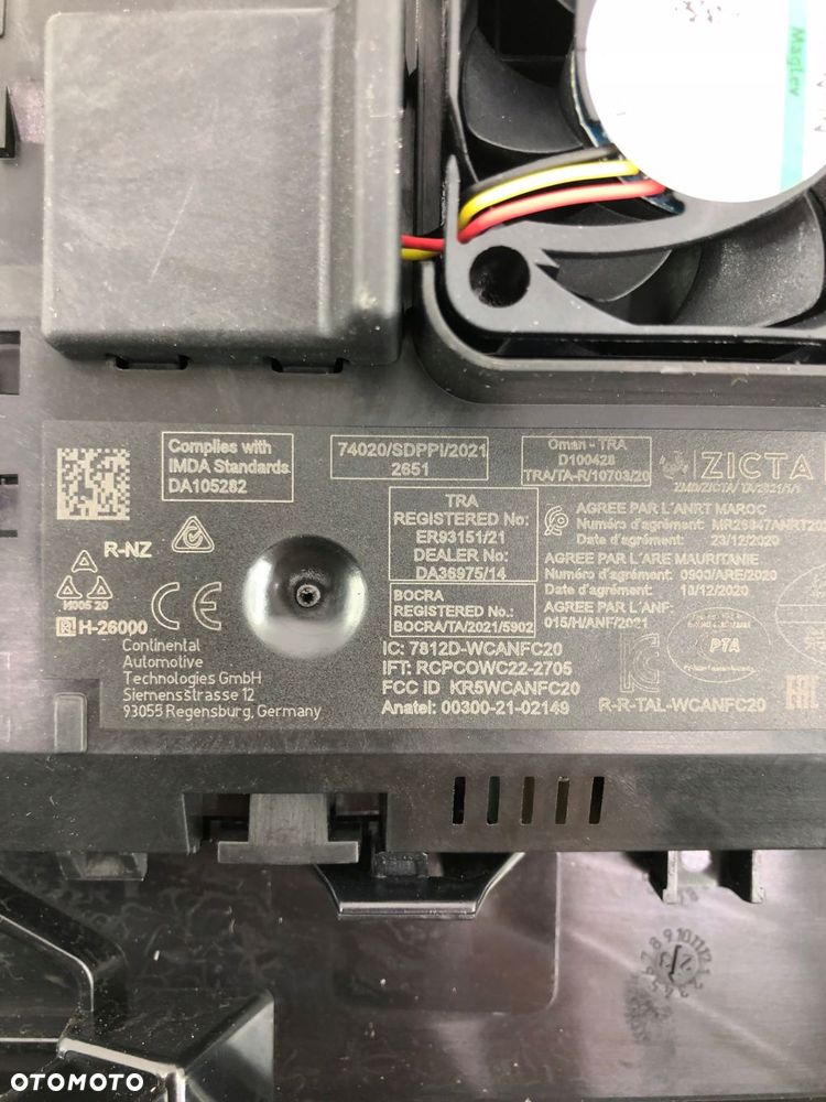 BMW 2 UO6 ŁADOWARKA INDUKCYJNA ADAPTER SCHOWEK TUNELU 9472851 - 9