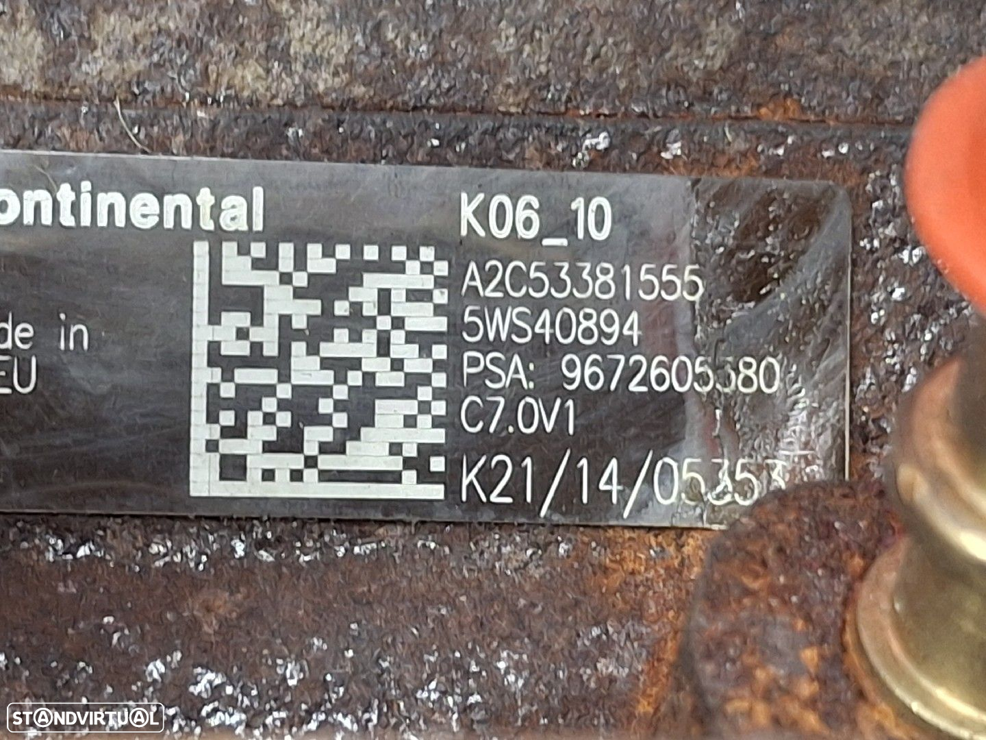 Bomba De Alta Pressão Citroën Berlingo (B9) - 4