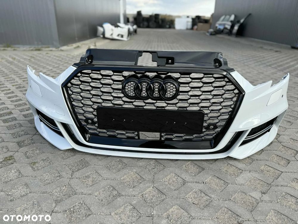 Audi A3 8V 8V3 8V4 Lift Zderzak Przód Przedni Kompletny LS9R 4xPDC Radar Spryskiwacze S Line - 6