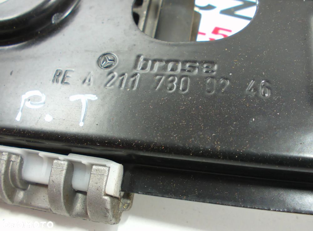 Mercedes E Klasa W211 Mechanizm podnoszenia szyby tył prawy lewy - 6