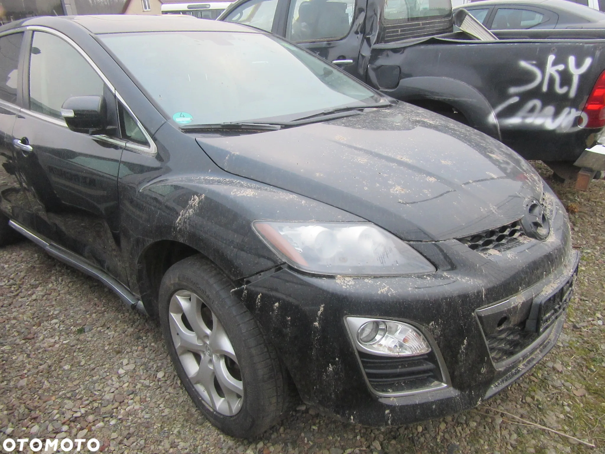 DESKA ROZDZIELCZA PASY PODUSZKI Mazda CX7 CX-7 2010 Wszystkie części - 3