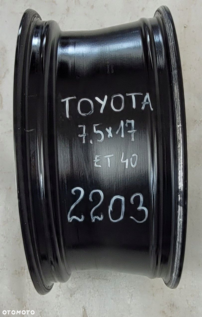 FELGA TOYOTA COROLLA E21 XII 7,5x17 17 ET40 5X114,3 - 16