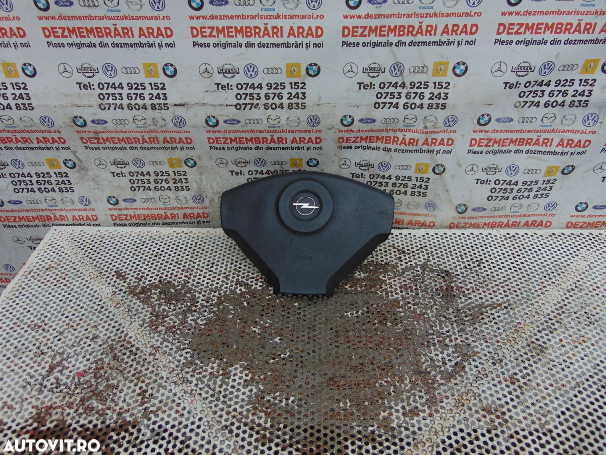 Airbag Volan Opel Vivaro 2001-2013 Renault Trafic airbaf sofer cod 8200136332 - 1