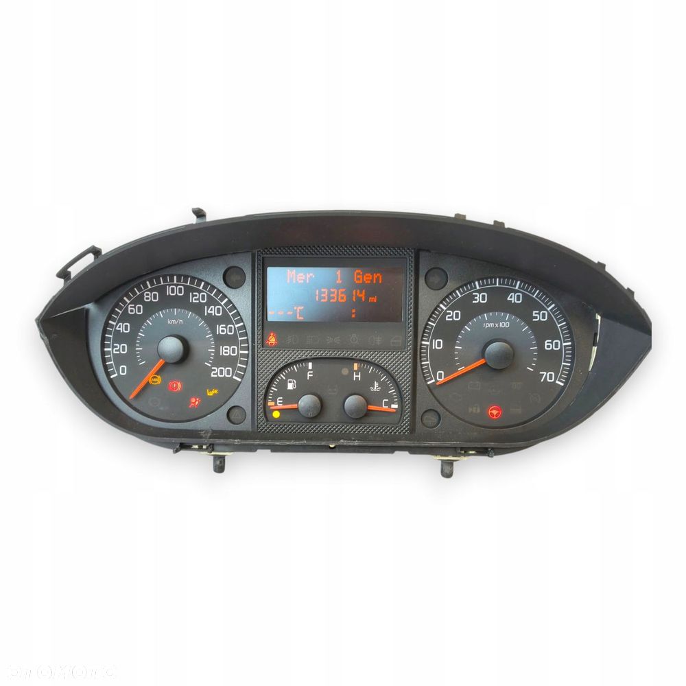 LICZNIK ZEGARY 735364160 Fiat Idea 1.2 1.4 16V 1.3 1.9 M-JET 133 614km eu - 1