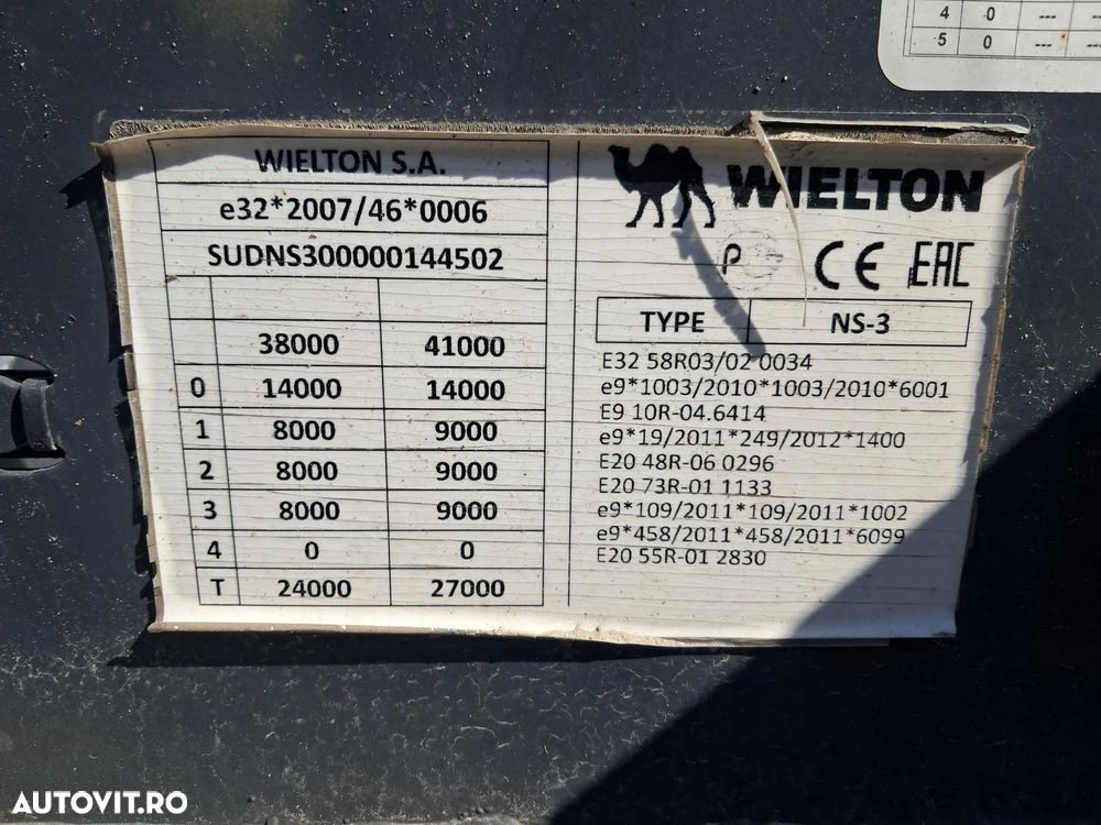 Wielton NS3P45R2 TRANSPORT CONTAINER - 13