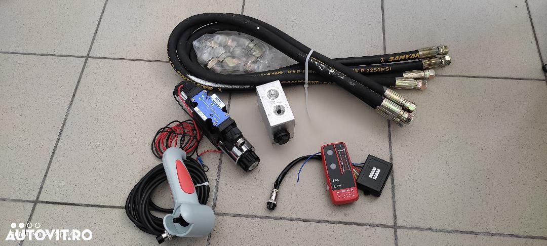 kit comanda troliu hidraulic - 1