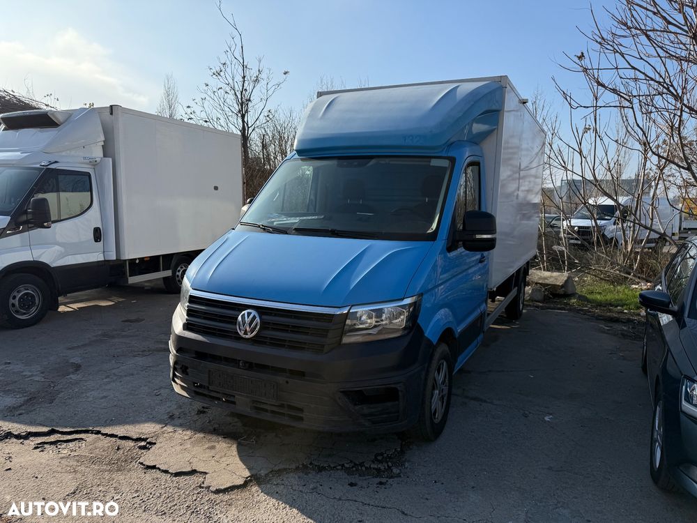 Volkswagen VW Crafter Cub TVA DEDUCTIBIL 35 an 2020 2.0tdi 157.000km Istoric Service Complet la reprezentanta vw Stare foarte buna NU Mercedes Sprinter Duba Iveco Ford transit izoterma - 26