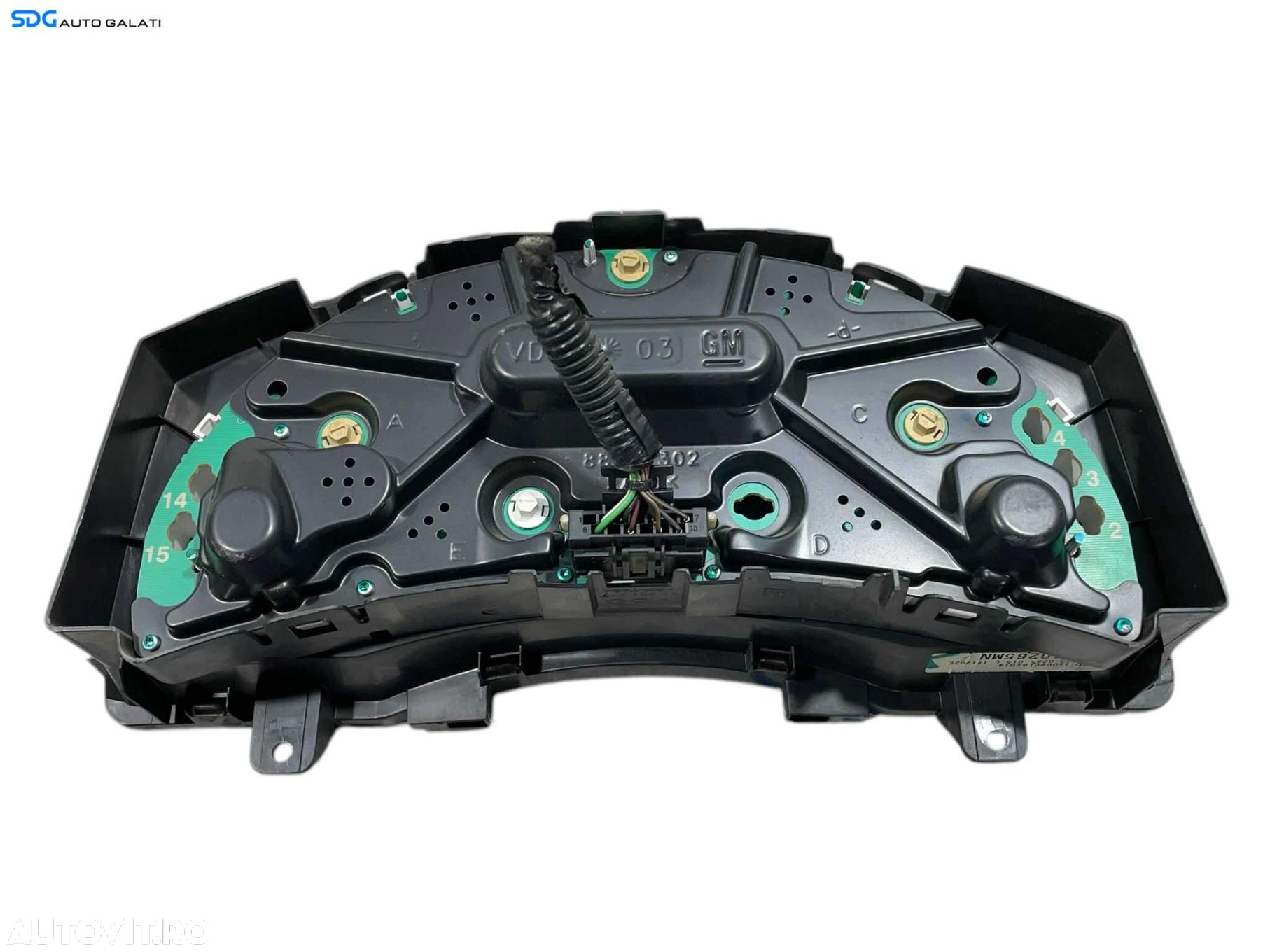 Ceas Ceasuri Cluster Instrumente Bord Opel Meriva A 1.7 CDTI 2003 - 2010 Cod 13140265MN [LR0478] - 5