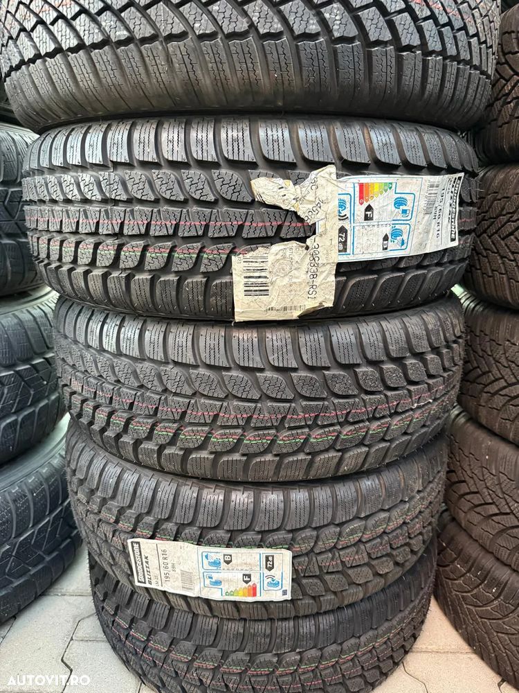 195 60 16,  iarna BRIDGESTONE - 1