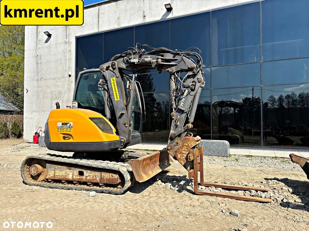 Mecalac 6 MCR MINI-KOPARKA 2014R. MTH: 2887! | 8 MCR JCB 8055 8050 55 Z 51 Z VOLVO ECR 48 CAT 305 KUBOTA KV YANMAR VIO KOMATSU PC50 - 6