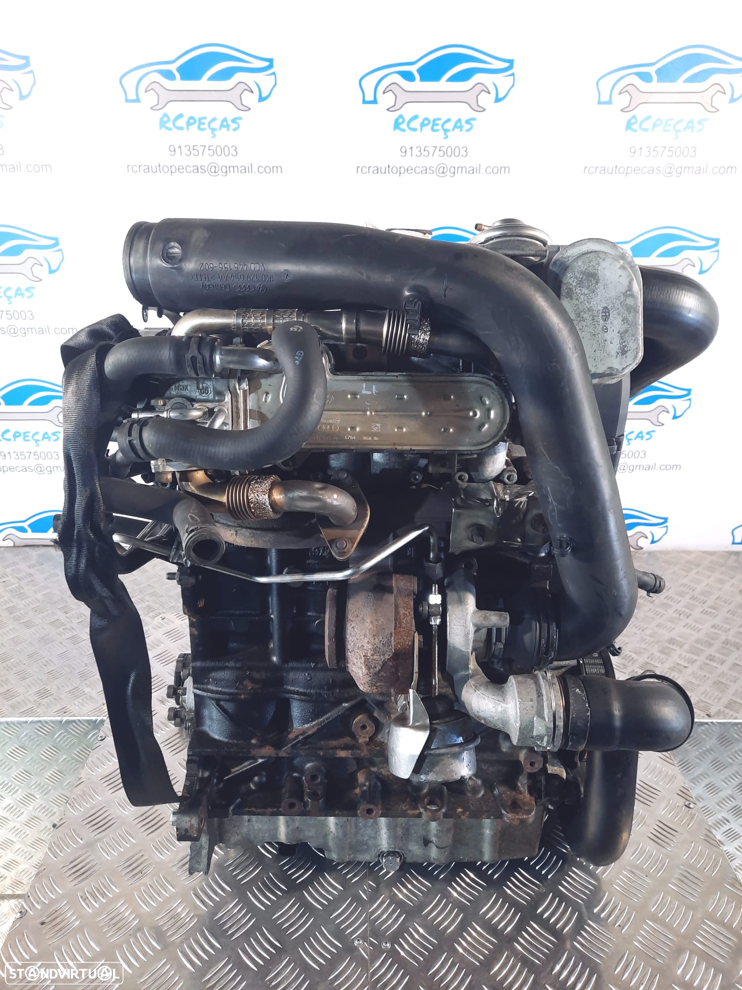 MOTOR COMPLETO 1.9 TDI 8V 105CV BKC - 5