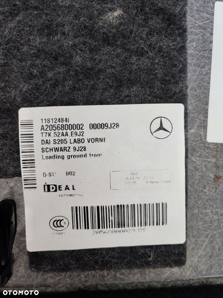 MERCEDES C KLASA W 205 PODŁOGA BAGAŻNIKA KOMBI - 6