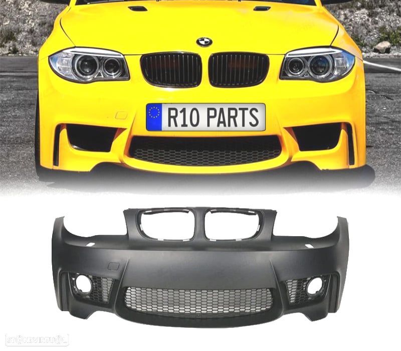PARA-CHOQUES FRONTAL BMW E81 E87 E82 E88 04-13 LOOK 1M SRA - 1