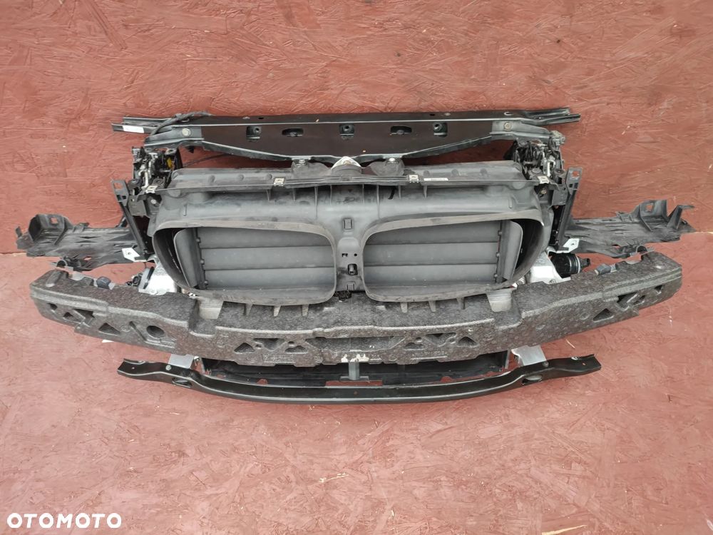 BMW F10 / F11 / F10N / F11N ORYGINALNY KOMPLETNY PAS PRZEDNI + WLOTY POWIETRZA / WZMOCNIENIE CZOŁOWE / BELKA ZDERZAKA / WIĄZKA LAMP O NR. 4 875 530 / 7 200 705 / 7 200 707 / 4 874 105 / 7 224 662 OEM - 2