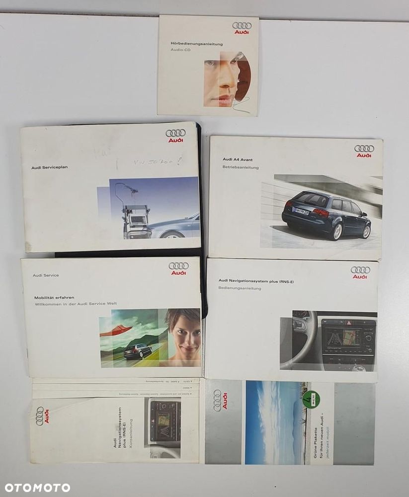 INSTRUKCJA OBSŁUGI + ETUI AUDI A4 B7 - 1