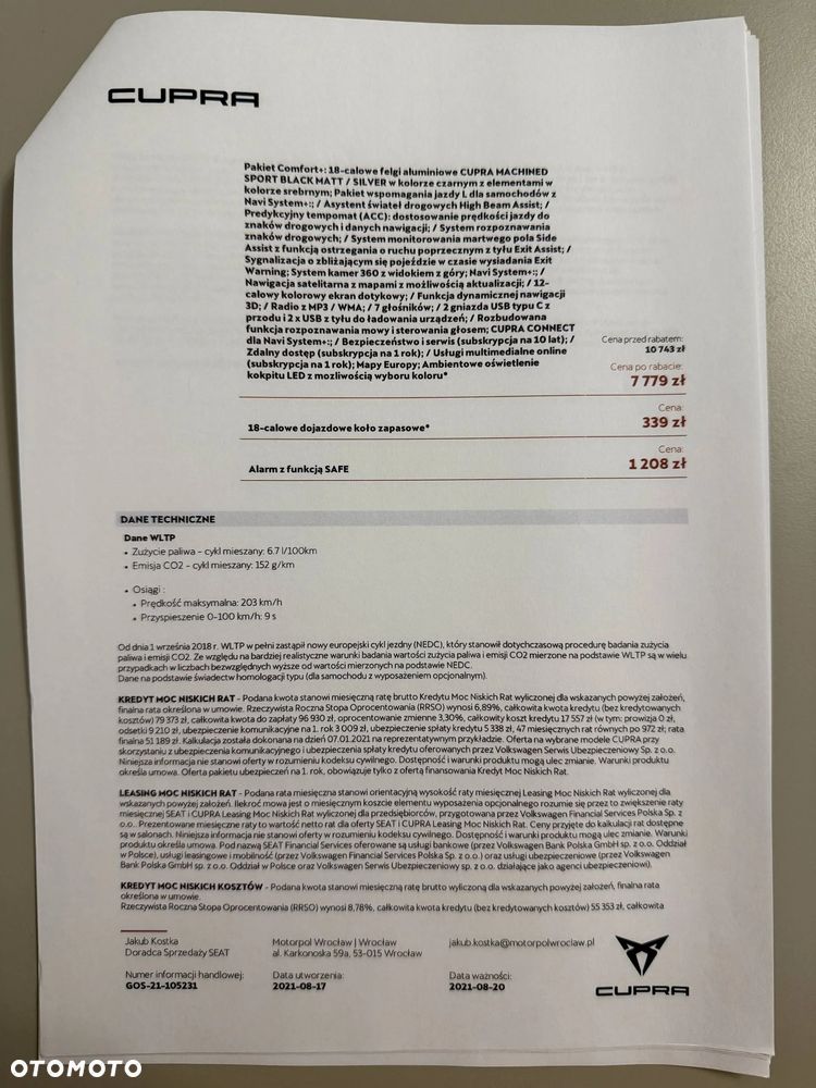 Cupra Formentor 1.5 TSI DSG - 15