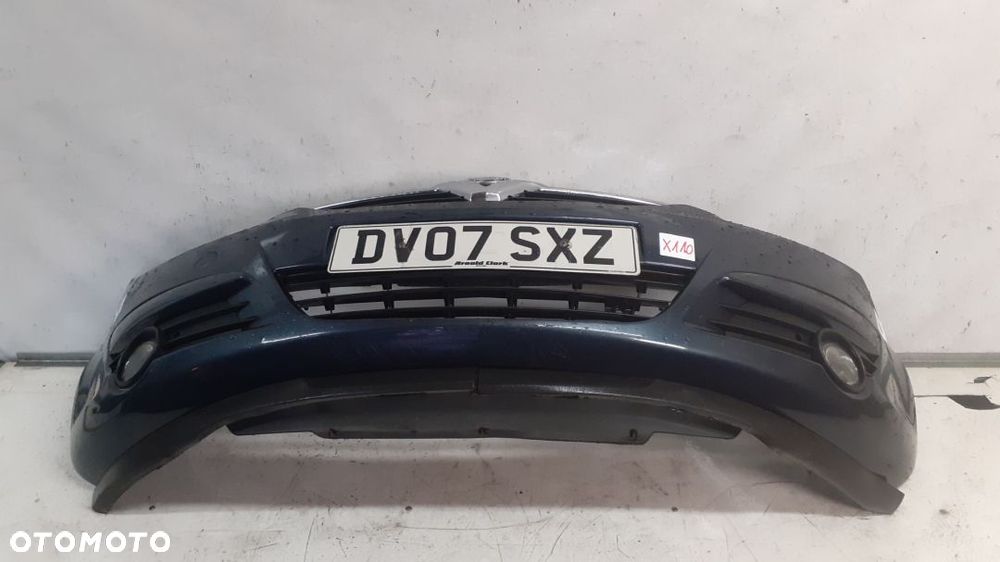 * ZDERZAK PRZÓD PRZEDNI DO OPEL CORSA D 4 IV Z168 SZARY GRANAT HALOGENY - 1