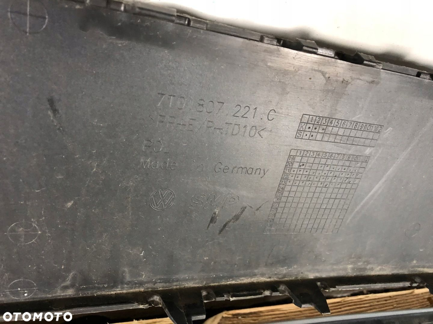ZDERZAK PRZÓD PRZEDNI VW TRANSPORTER MULTIVAN T7 7T0 7T0807221C 2021- CAŁY - 7