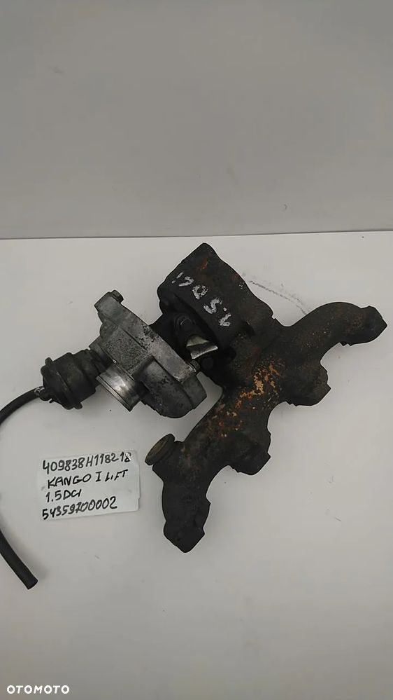 TURBINA 1.5 DCI 82KM SCENIC II 189536H118218 54359710002 - 8