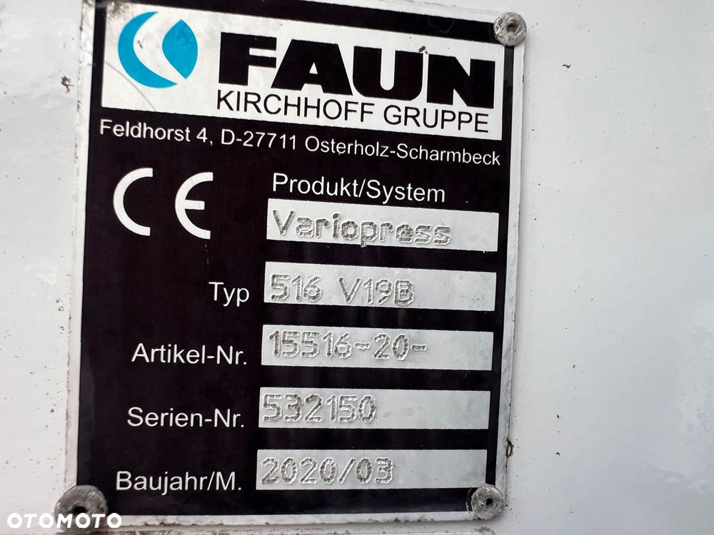 Mercedes-Benz ACTROS 1833  eur6 FAUN VARIOPRSS 516 - 12