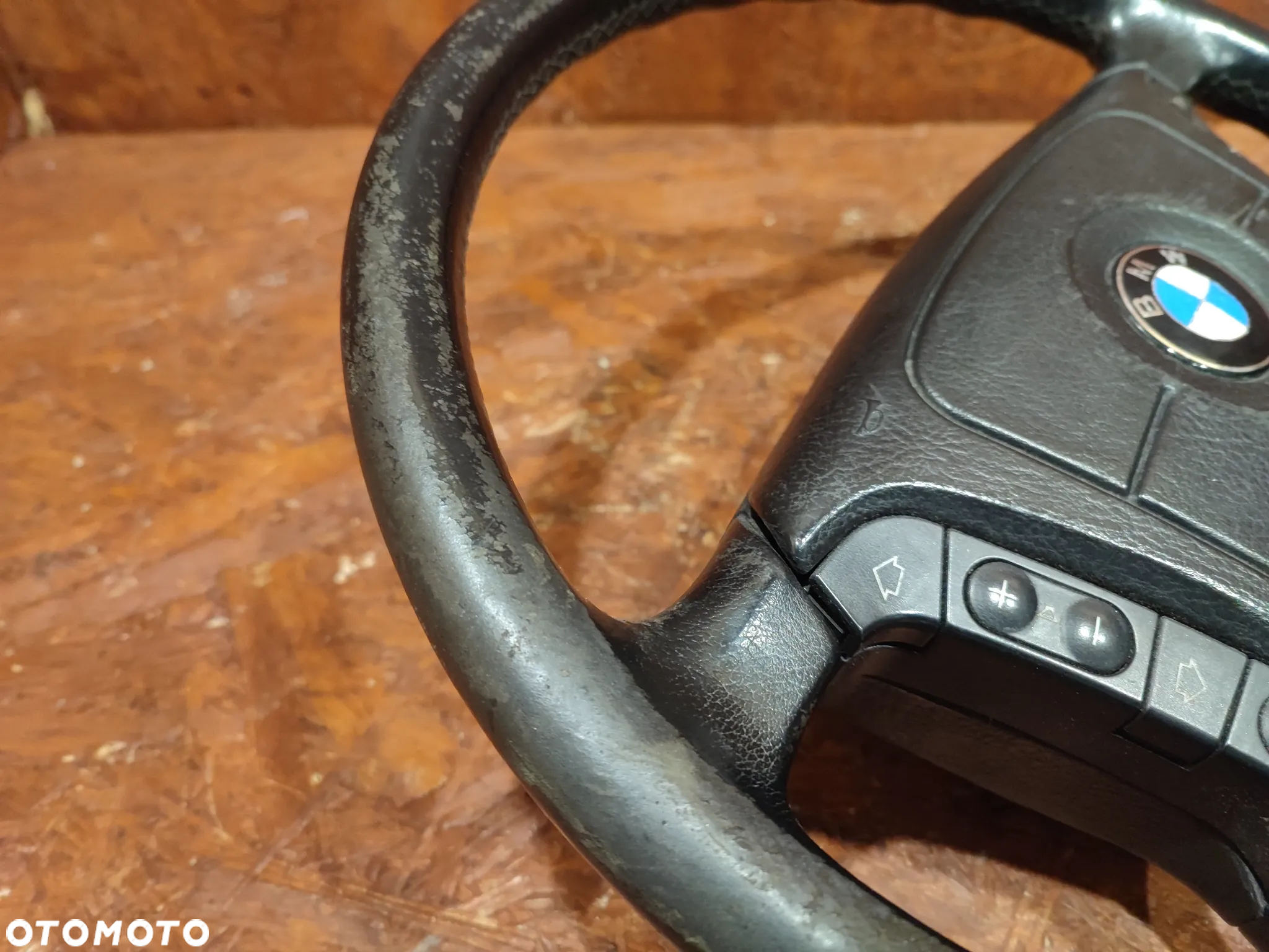 BMW E39 / E38 ORYGINALNA KIEROWNICA MULTIFUNKCYJNA + PODUSZKA AIR-BAG 2 NABOJOWA POLIFT O NR. 32 34 1 095 633 / 32 34 6 751 475 / 32 34 1 096 001 / 61 31 6 903 396 / 61 31 8 368 971 OEM KLASYCZNA 4 RAMIENNA - 7