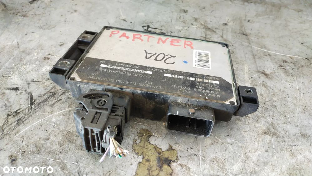 PEUGEOT PARTNER 1.9D 9650359580 9650360480 KOMPUTER - 1