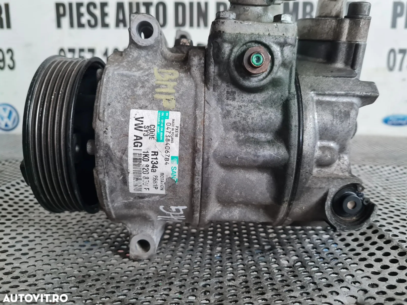 Compresor Clima AC Aer Conditionat Audi A3 8P Vw Seat Skoda An 2004-2005-2006-2007-2008-2009 Cod 1K - 5