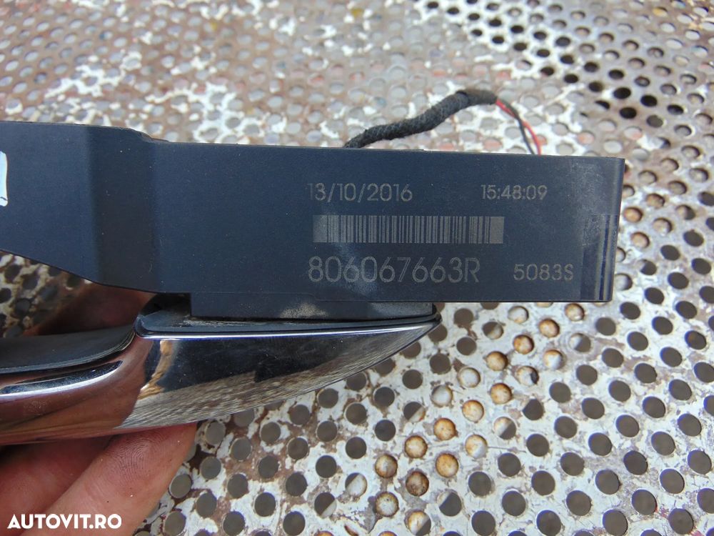 Maner usa Renault Megane 4 an 2016-2024 manere usi fata spate stanga dreapta exterior - 10