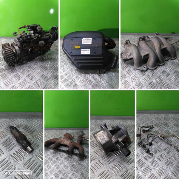 Peças Motor Renault Kangoo 1.9D 2003 Ref F8Q662