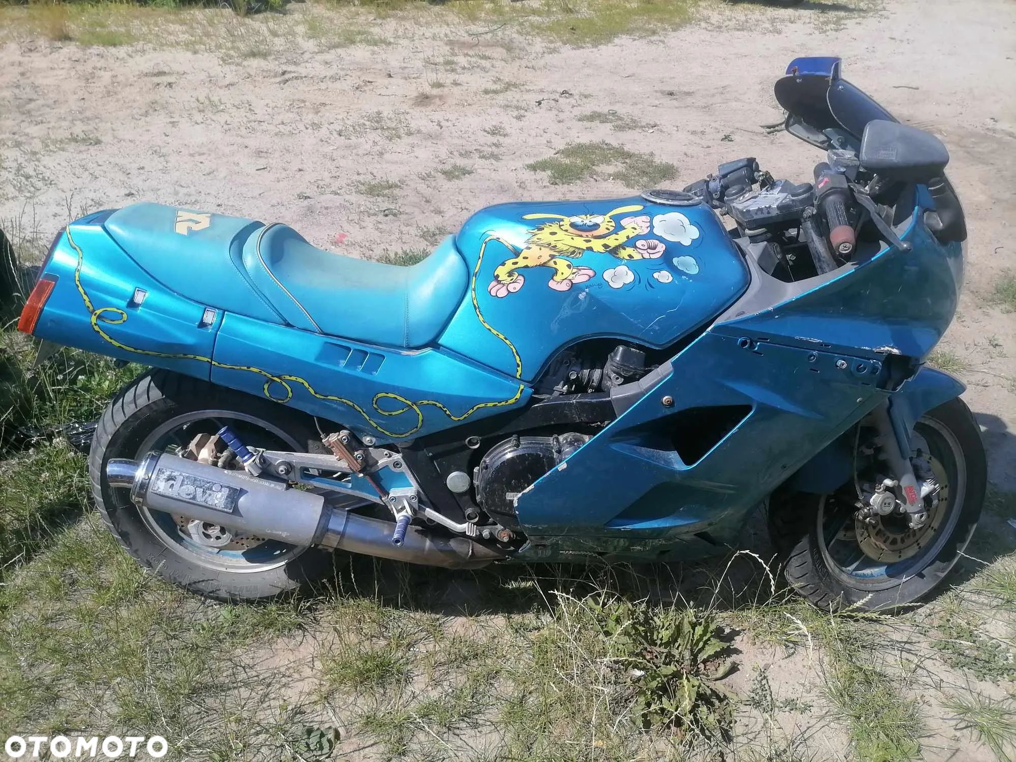 Kawasaki GPZ 1000 RX cały na części silnik gaźniki czasza lagi lampa - 1