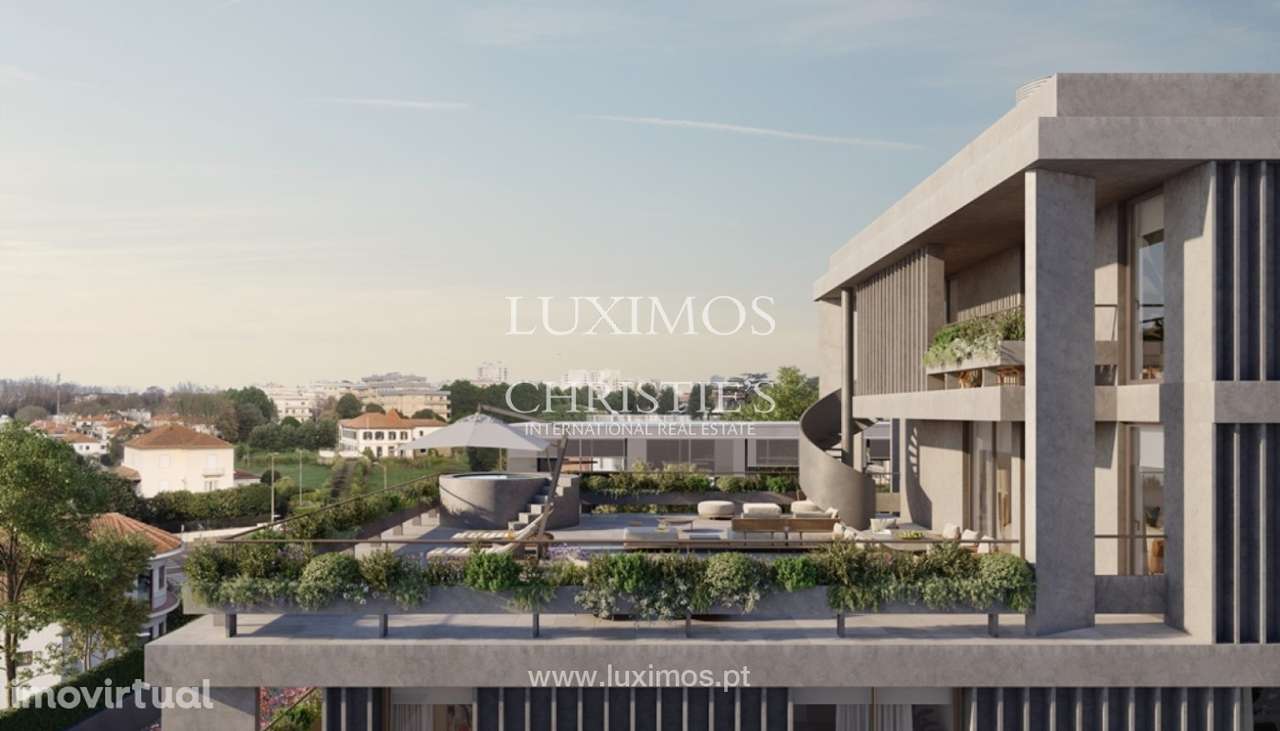 Penthouse T4 Duplex nova com terraço e jacuzzi à venda no Porto - Grande imagem: 2/14