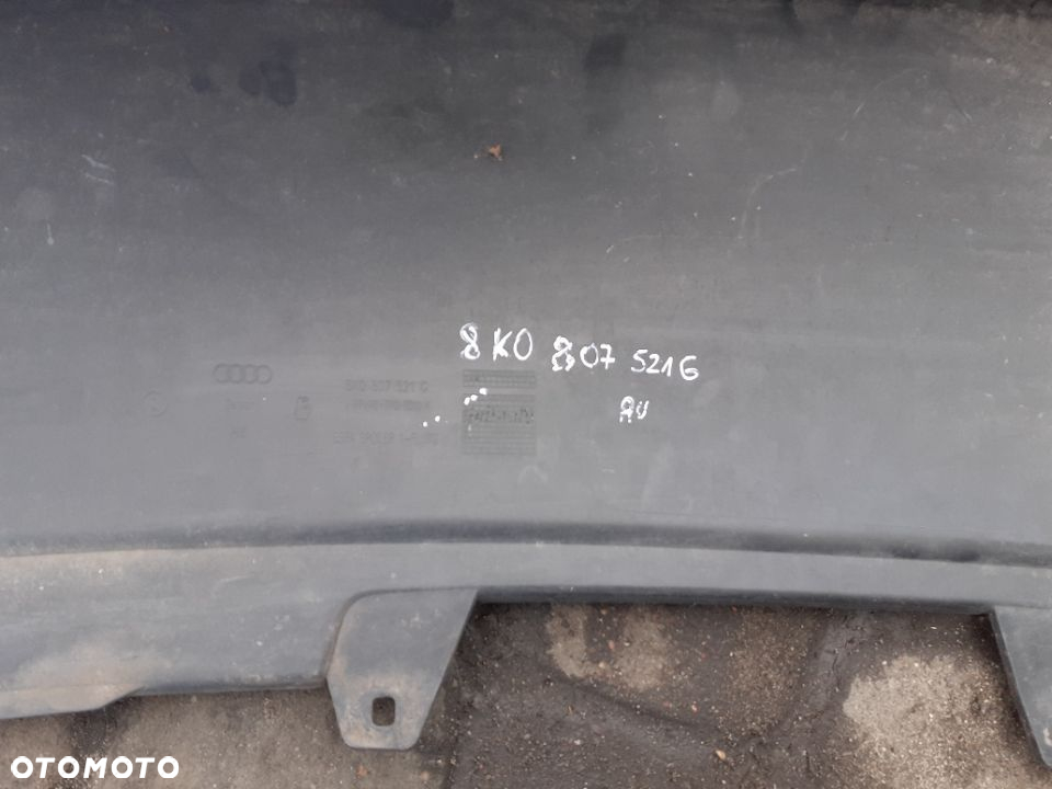 SPOILER ZDERZAKA TYŁ AUDI A4 B8 LIFT 8K0807521G - 4