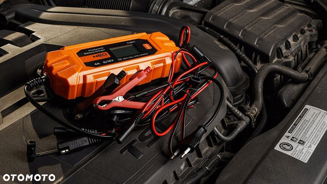 NEO ŁADOWARKA PROSTOWNIK DO AKUMULATORA 4A/70W 12V - 5
