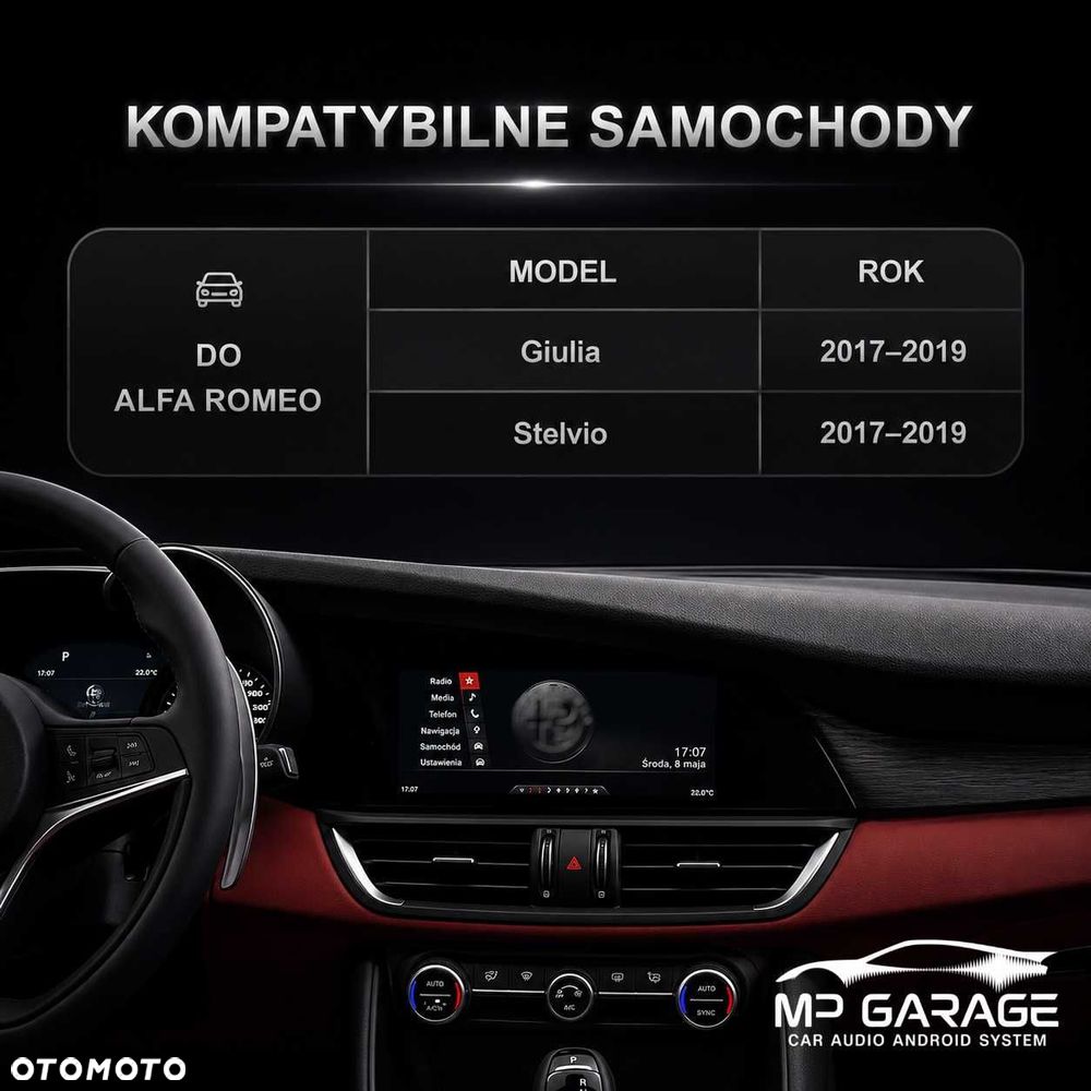 ALFA ROMEO JULIA/STELVIO moduł Apple CarPlay AndroidAuto Montaż Gwarancja PL - 3