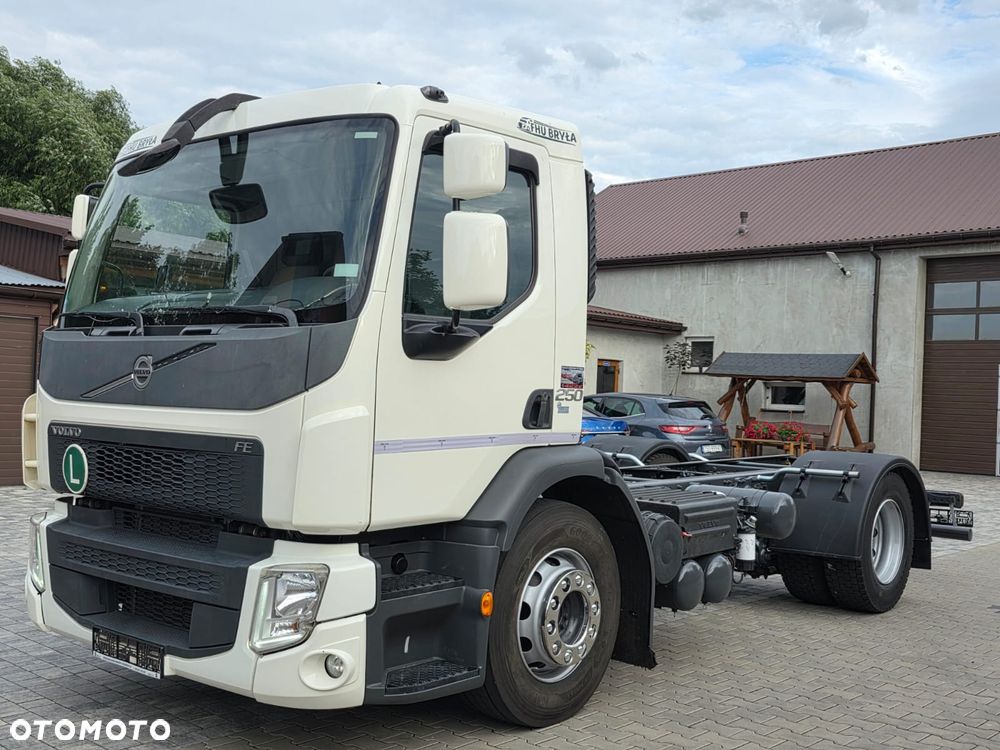 Volvo FE 250 / RAMA DO ZABUDOWY ROZSTAW OSI 3.70M / KIPER / WYWROT / BECZKA / HAKOWIEC / UTRZYMANIE DRÓG / EURO 6 / SPROWADZONY / BLOKADA MOSTU - 8