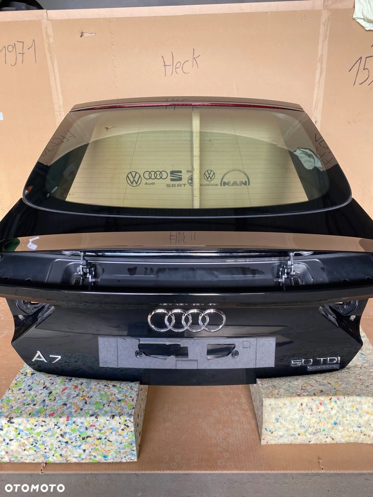 Kompletna Klapa bagażnika lotka Audi A7 4G Cy lift Sportback kolor LY9T 38k - 13