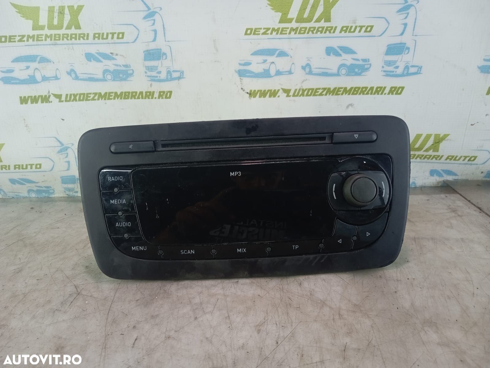 Radio cd W06J1035153G Seat Ibiza 4 6J [2008 - 2012] 1.2 tdi CFWA - 1