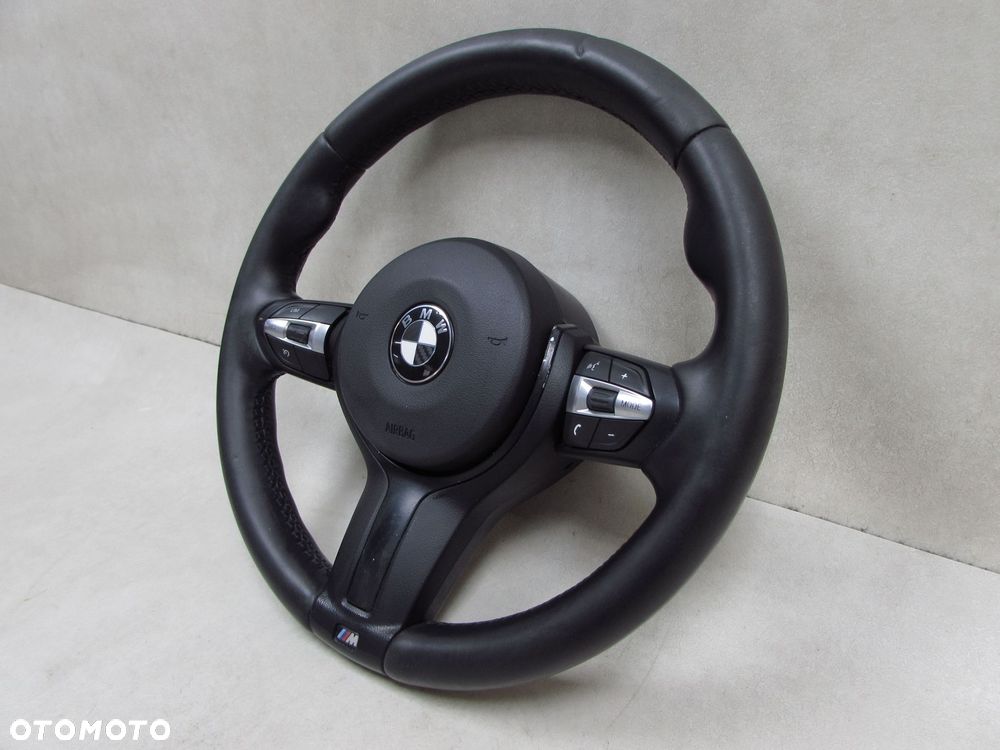 BMW SERII 1 F20 F21 F30 M-PAKIET 11-19 KIEROWNICA PODUSZKA SKORA MULTIFUNKCJA - 2