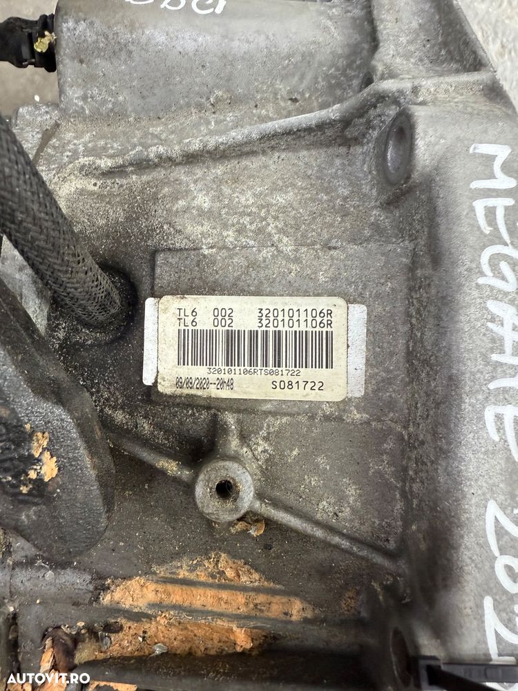 Cutie de viteze manuala 6+1 RENAULT MEGANE 4, TALISMAN 1.5 dci  an 2016-2022 cod 320101106R - 4